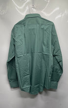 Load image into Gallery viewer, Pierre Cardin Mens Green Long Sleeve Collared Dress Shirt Size 17 With Tag
