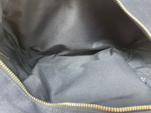 Load image into Gallery viewer, Prada Parfums Womens Blue Zippered Travel Pouch Cosmetic Toiletry Case Stained
