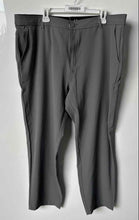 Load image into Gallery viewer, Hurley Mens Gray Flat Front Pockets Straight Leg Chino Pant Size 40x30

