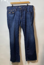 Load image into Gallery viewer, True Religion Womens Blue Denim Pockets Bootcut Jeans Size EUR 38
