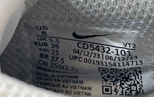 Load image into Gallery viewer, Nike Womens Air Max Excee CD5432-101 White Low Top Lace-Up Sneaker Shoes Size 8
