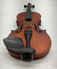 Load image into Gallery viewer, Mendini By Cecilio Brown 4-String Chinrest Acoustic Violin With Bow In Hard Case
