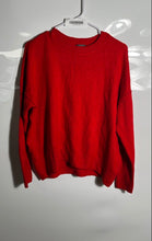 Load image into Gallery viewer, Vince Camuto Womens Red Long Sleeve Crew Neck Regular Fit Pullover Sweater Sz S

