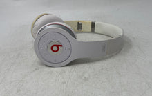 Load image into Gallery viewer, Beats by Dr. Dre White Red Bluetooth Wireless Headphones With Case Not Tested
