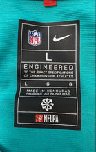 Load image into Gallery viewer, Nike Mens Green NFL Miami Dolphins Dad #1 Short Sleeve Football Jersey Size L
