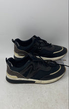 Load image into Gallery viewer, Michael Kors Womens Pippin Black Brown Gold-Tone Low Top Sneakers Shoes Size 9 M
