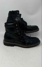 Load image into Gallery viewer, Public Opinion Mens Black Lace-Up Ankle Combat Boots Size 9.5M
