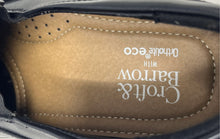 Load image into Gallery viewer, Croft &amp; Barrow Mens Black Leather Slip-On Round Toe Loafer Shoes Size 9M
