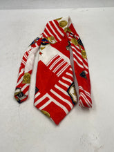 Load image into Gallery viewer, Gianni Versace Mens Multicolor Printed Adjustable Pointed Tie One Size
