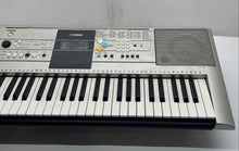 Load image into Gallery viewer, Yamaha YPT-320 Silver 61 Keys Built In Speakers Electronic Keyboard Not Tested
