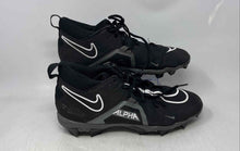Load image into Gallery viewer, Nike Mens Alpha Menace 3 Shark Black Lace-Up Football Cleats Size 11.5W
