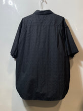 Load image into Gallery viewer, Beverly Hills Polo Club Mens Black Floral Short Sleeve Button-Up Shirt Size 3XLB
