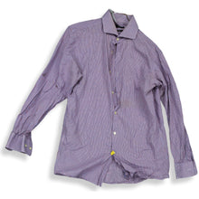 Load image into Gallery viewer, Hugo Boss Mens Multicolor Plaid Cotton Long Sleeve Sharp Fit Dress Shirt Sz 15.5
