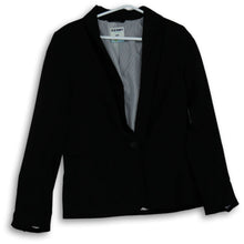 Load image into Gallery viewer, Old Navy Womens Black Long Sleeve Pockets One Button Blazer Size Small
