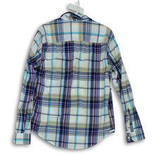 Load image into Gallery viewer, Aeropostale Mens Multicolor Plaid Collared Long Sleeve Button Up Shirt Size M
