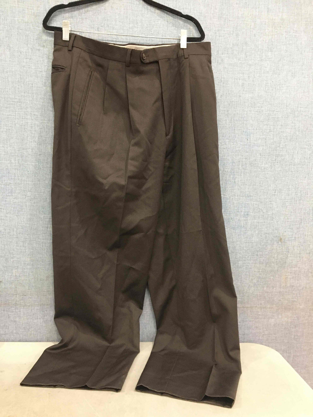 Manzini Men's Dark Brown Pants Size Unknown