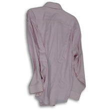 Load image into Gallery viewer, Pronto Uomo Mens Pink Long Sleeve Spread Collar Regular Fit Dress Shirt Sz 17.5
